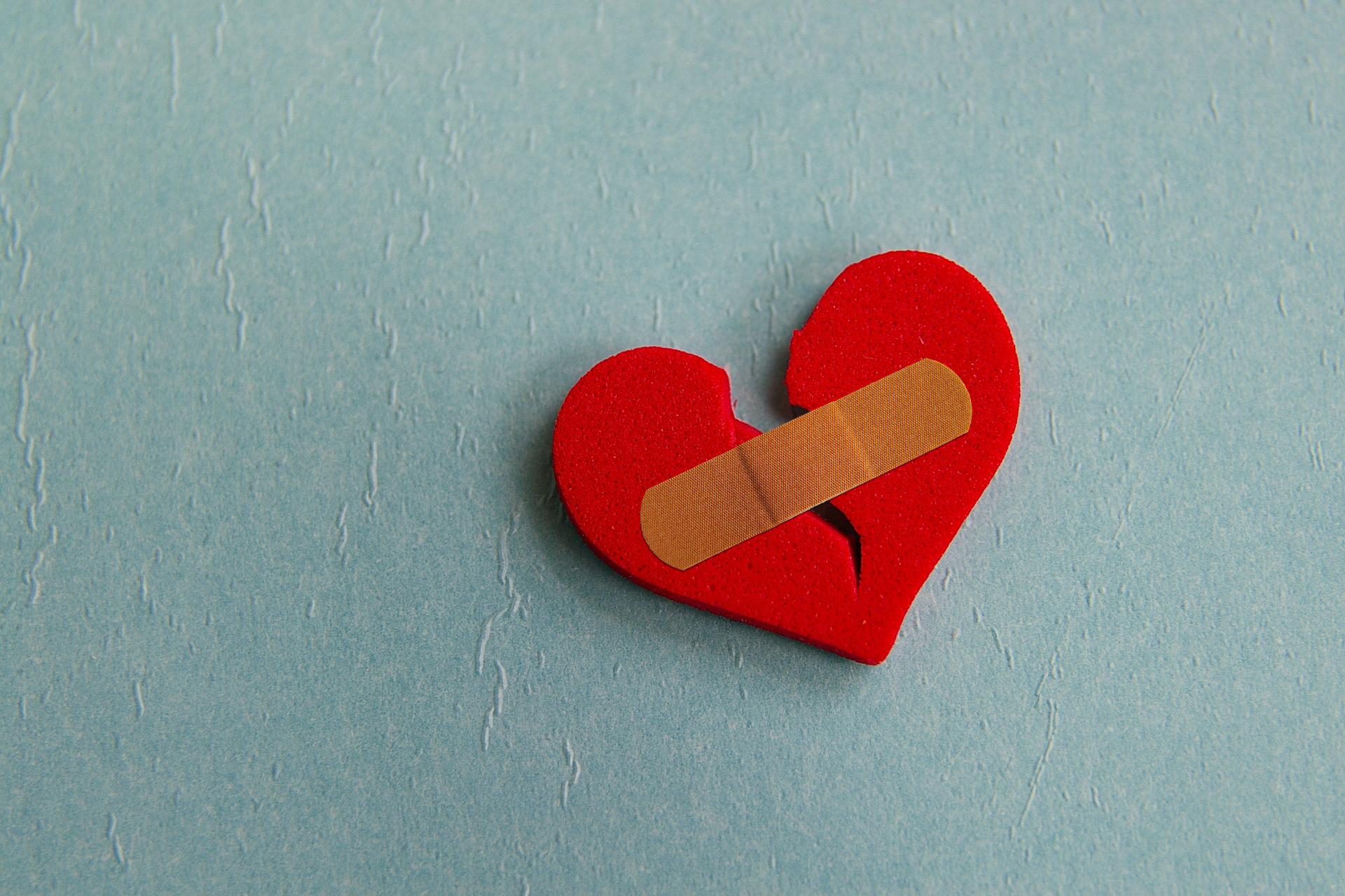 Broken Heart with Plaster