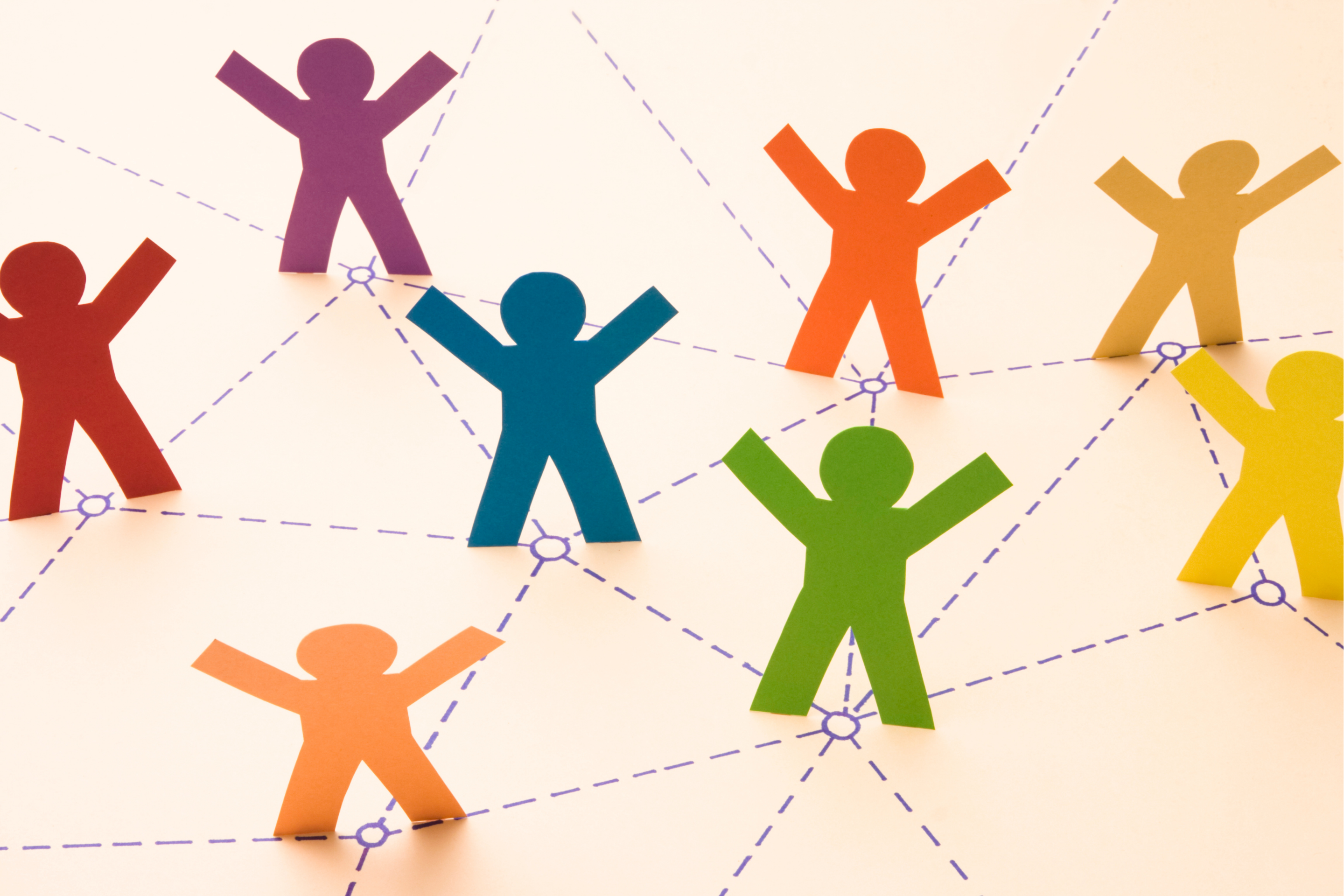 Colourful Paper People