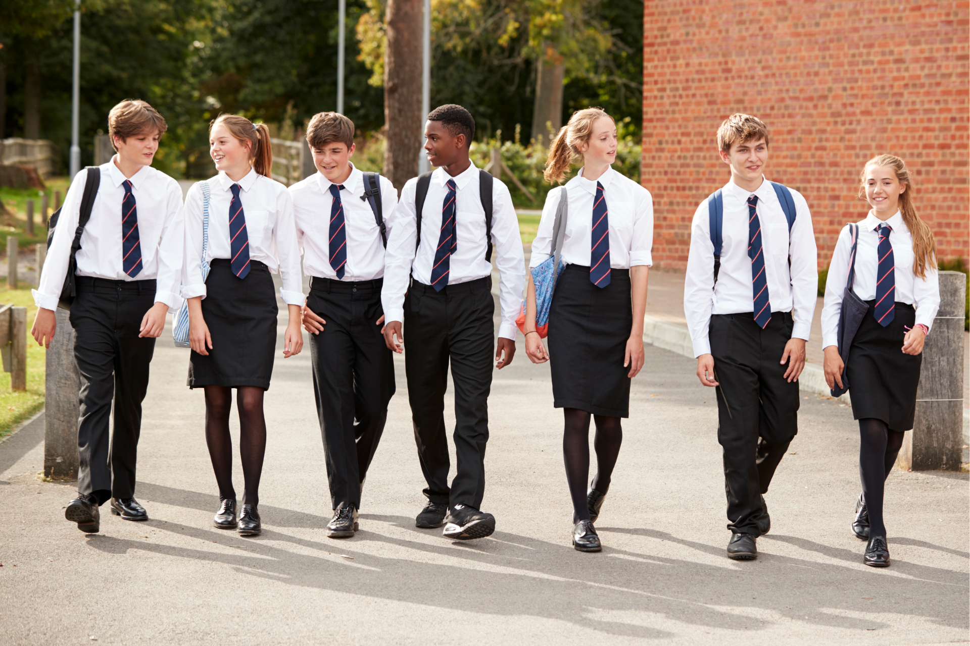 Group of Students in Playground