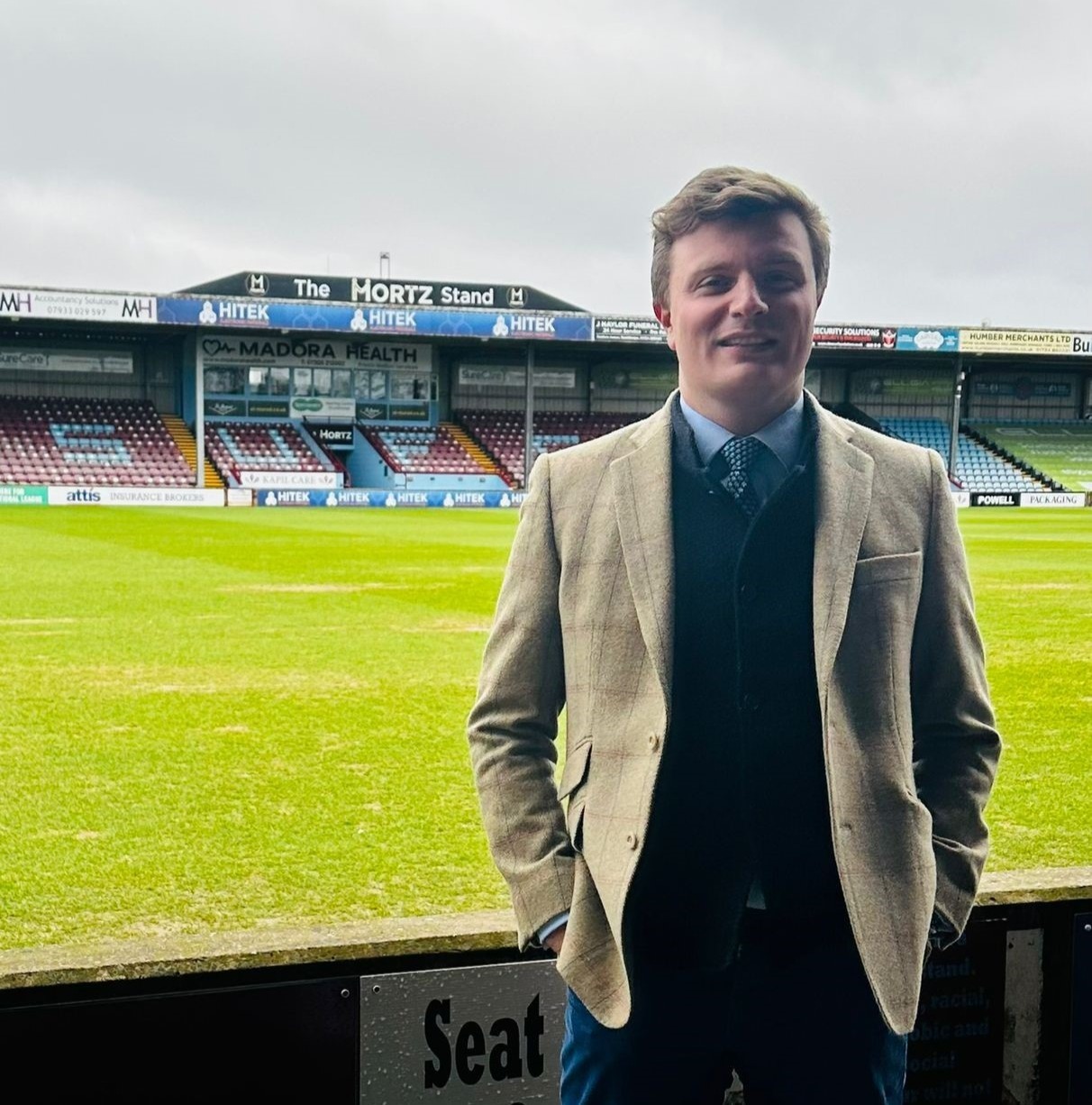 Leo Hammond at Scunthorpe Pitch cropped