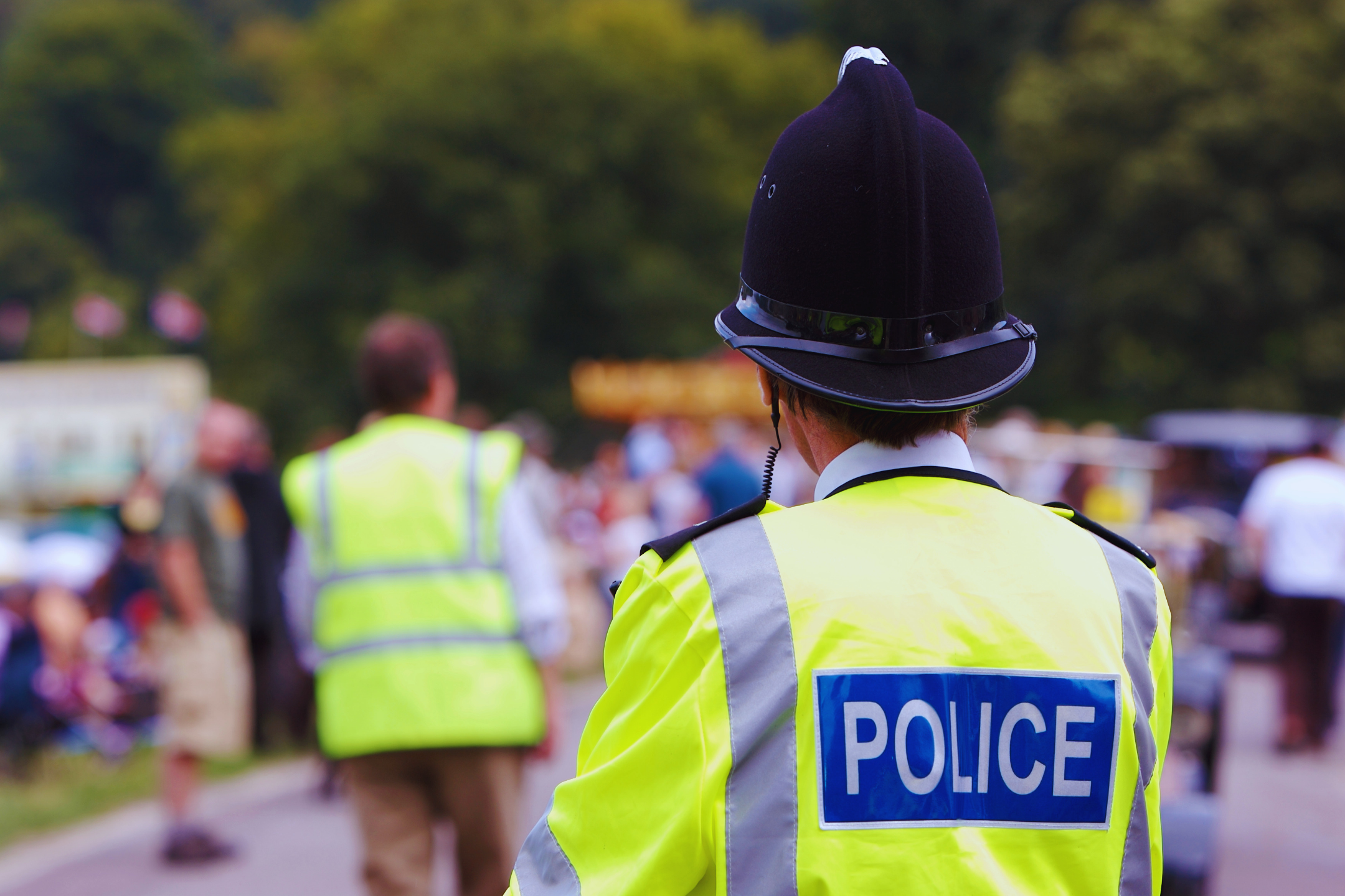 Police at Outdoor Event